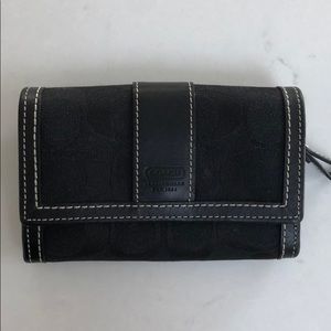 Black Coach Wallet